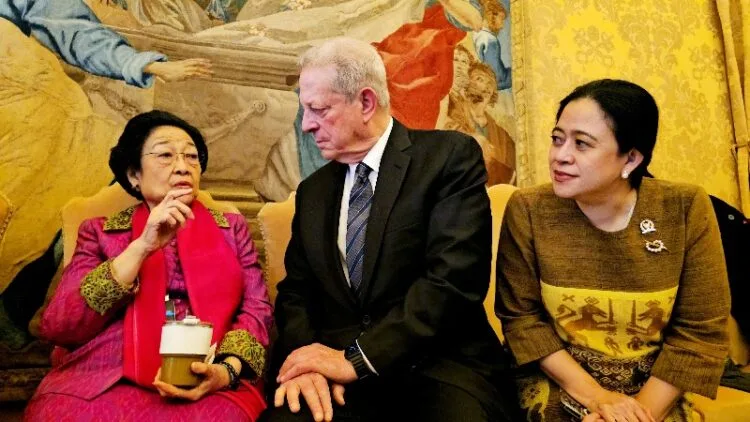 Megawati dan Al Gore Bahas Kebakaran Besar yang Terjadi di Los Angeles