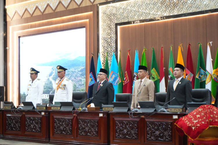 DPRD Sumbar Gelar Rapat Peripurna, Pidato Perdana Gubernur Tegaskan Gerak Cepat Untuk Sumbar