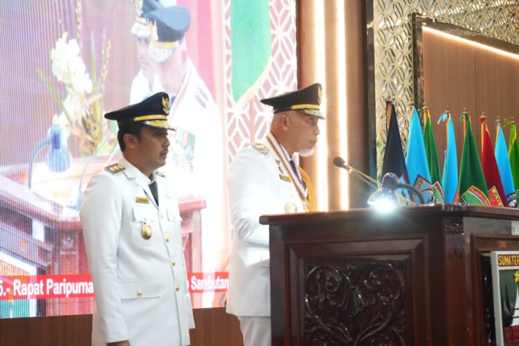 DPRD Sumbar Gelar Rapat Peripurna, Pidato Perdana Gubernur Tegaskan Gerak Cepat Untuk Sumbar