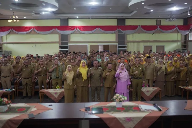 Rakor Kabupaten Solok, Sekda Medison : Seluruh Jajaran OPD Sampai Ke Tingkat Nagari Loyal dan Dukung Penuh Visi Misi Kepala Daerah