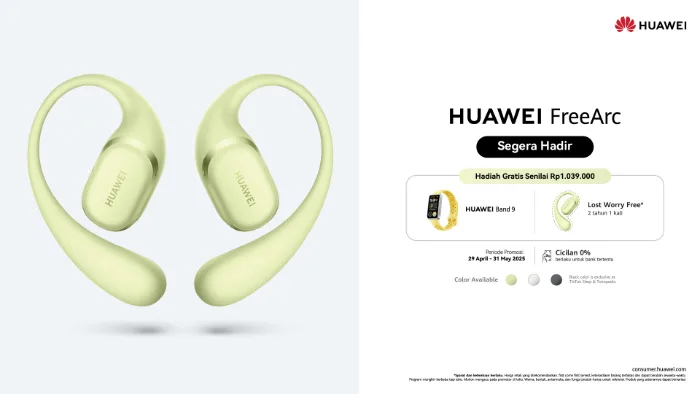 Sudah Dapat Dibeli Mulai Minggu Depan, Yuk Intip Keunggulan Huawei FreeArc