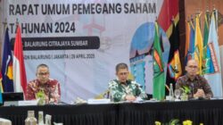 Gubernur Sumbar Dorong Transformasi Manajemen PT Balairung Citrajaya dalam RUPS Tahun Buku 2024