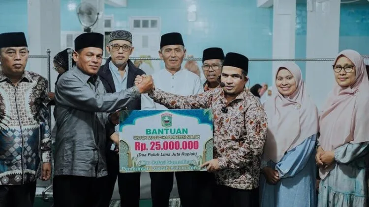 Pemkab Solok Safari Ramadhan ke Masjid Nurul U’Budiyah