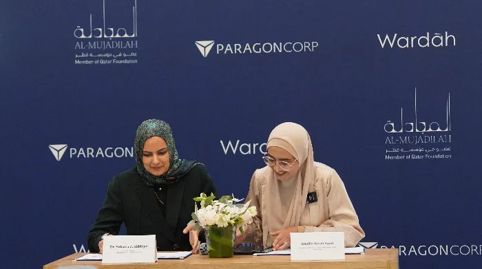 Paragon Wardah Teken MoU dengan Al Mujadilah Center Qatar