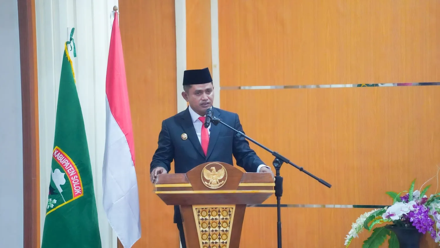 Resmikan Kantor DPRD Baru, Bupati Solok Jon Firman Pandu Minta Tingkatkan Kualitas Pelayanan 