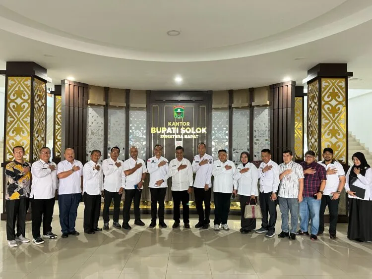 Pemkab Solok Terima Kunjungan Kerja Pemkab Kampar, Bahas Kerja Sama dan Inovasi Daerah