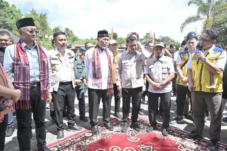 Menteri Pekerjaan Umum Dody Hanggodo Kunjungi Lokasi Pembangunan Sekolah Rakyat di Solok Sumbar