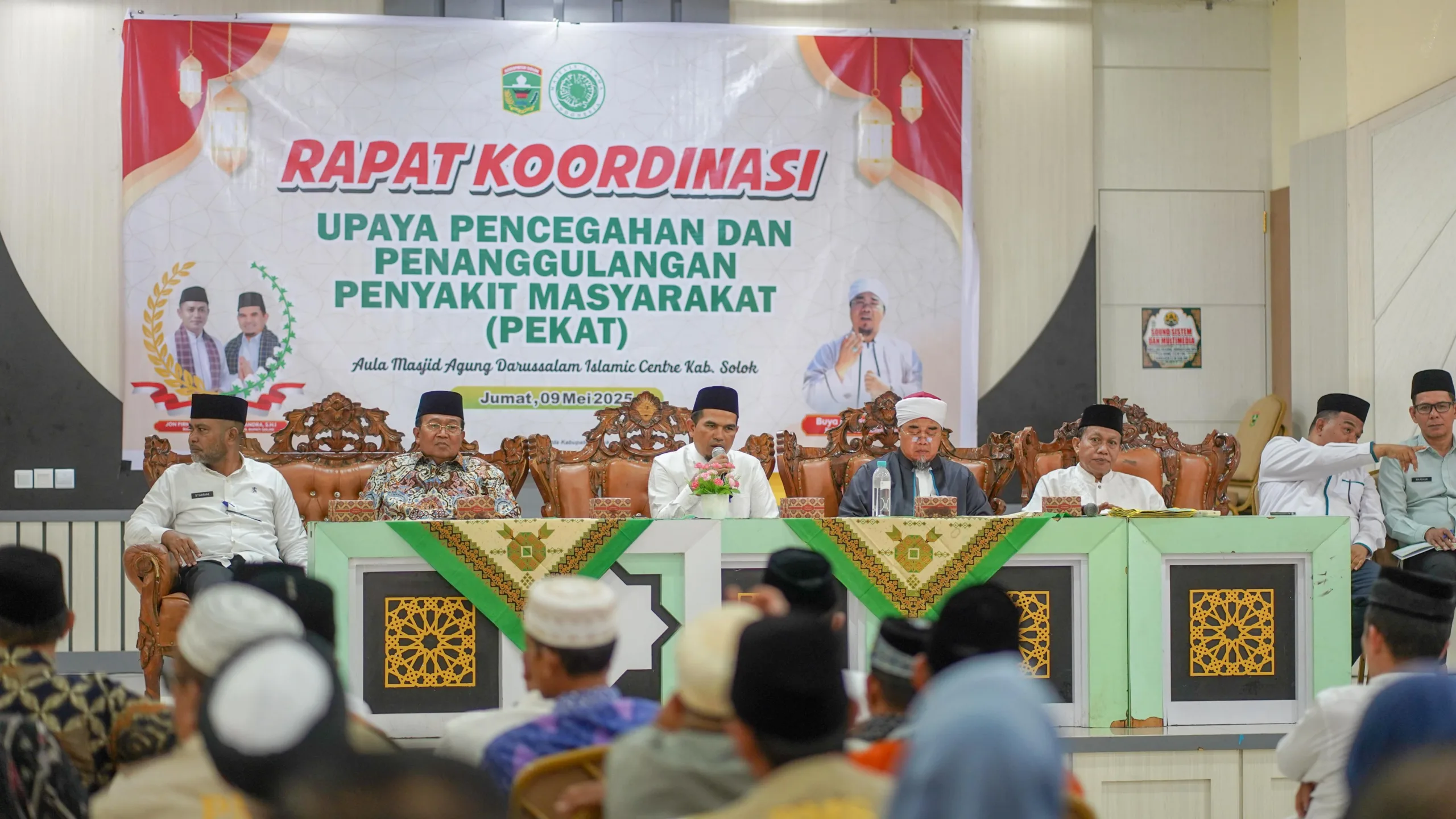 Dipimpin Wakil Bupati Solok, Pemkab Solok Gelar Rakor Pencegahan dan Penanggulangan Penyakit Masyaraka 