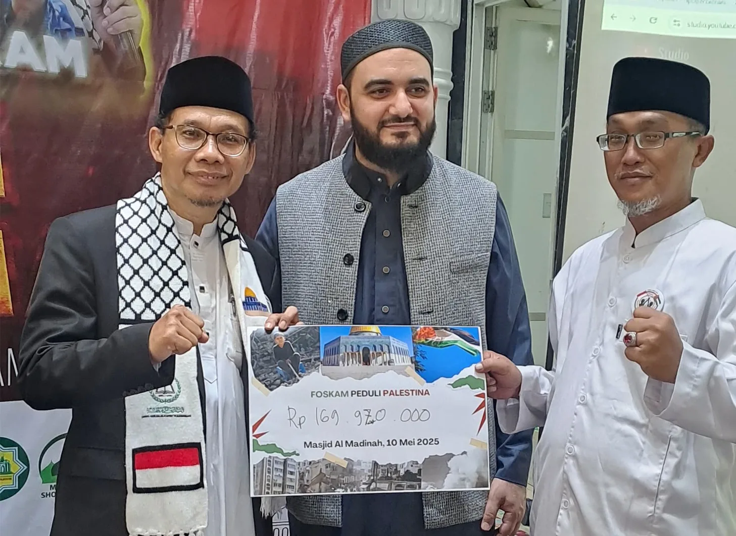FOSKAM Hadiahi 1 Unit Rumah & 200 Juta Buat Warga Gaza Palestina Melalui DQWS