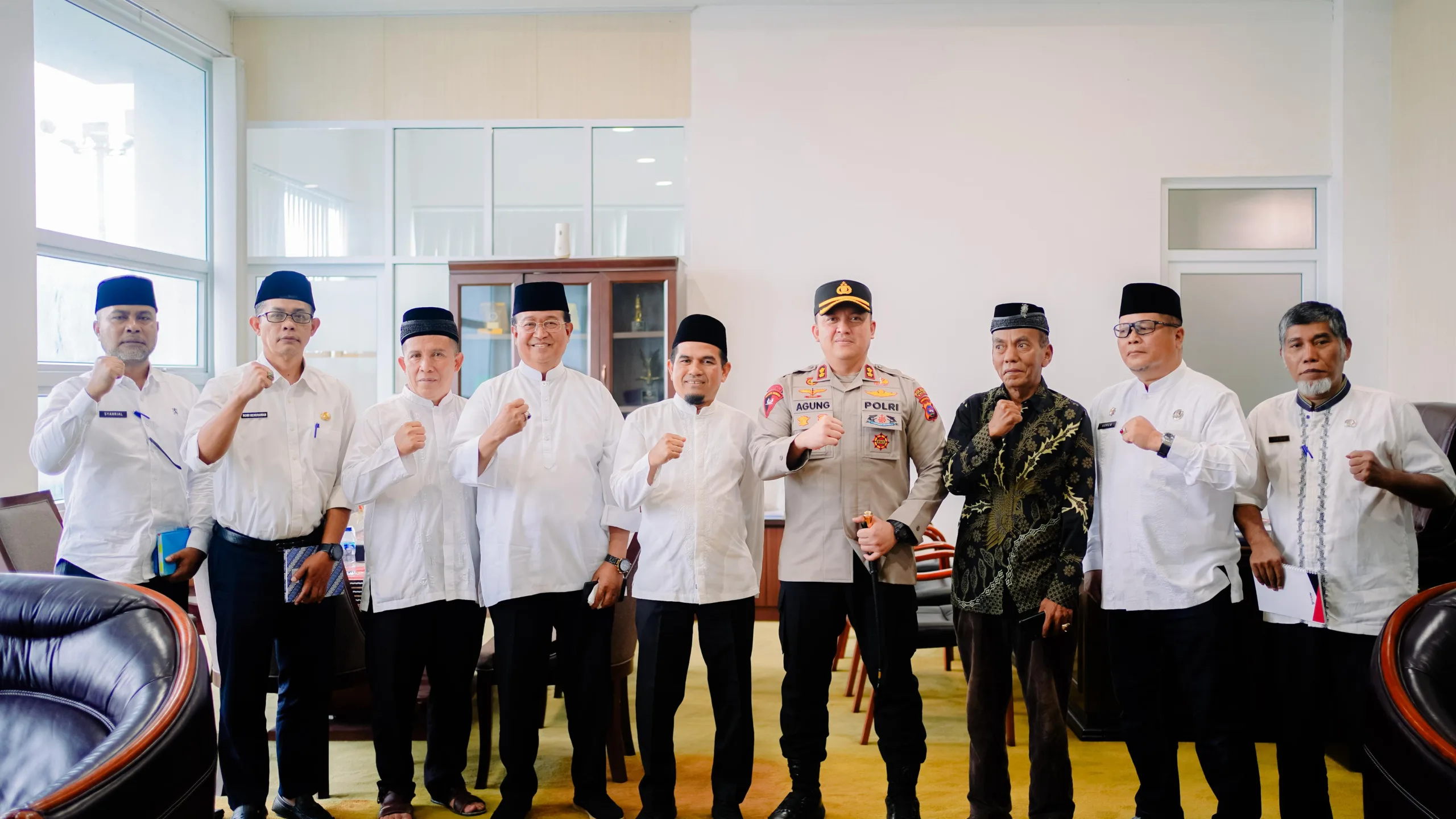 Wakil Bupati Solok Gelar Diskusi Bersama Kapolres dan Ketua LKAAM Bahas Antisipasi Penyakit Masyarakat