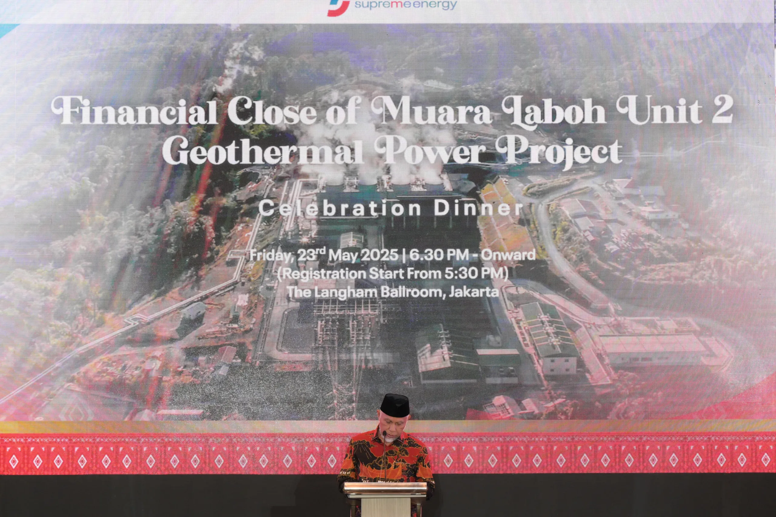 Investasi Rp8,2 Triliun Akan Masuk Sumbar, PLTP Muara Laboh Siap Suplai Listrik 760 Ribu Rumah