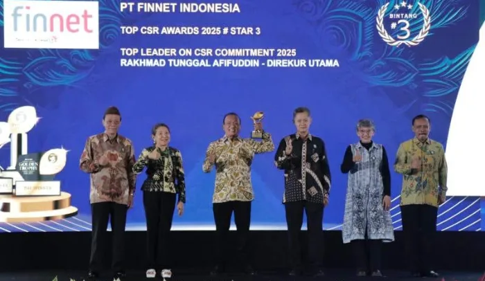Finnet Indonesia Raih 2 Penghargaan di Ajang TOP CSR Awards 2025