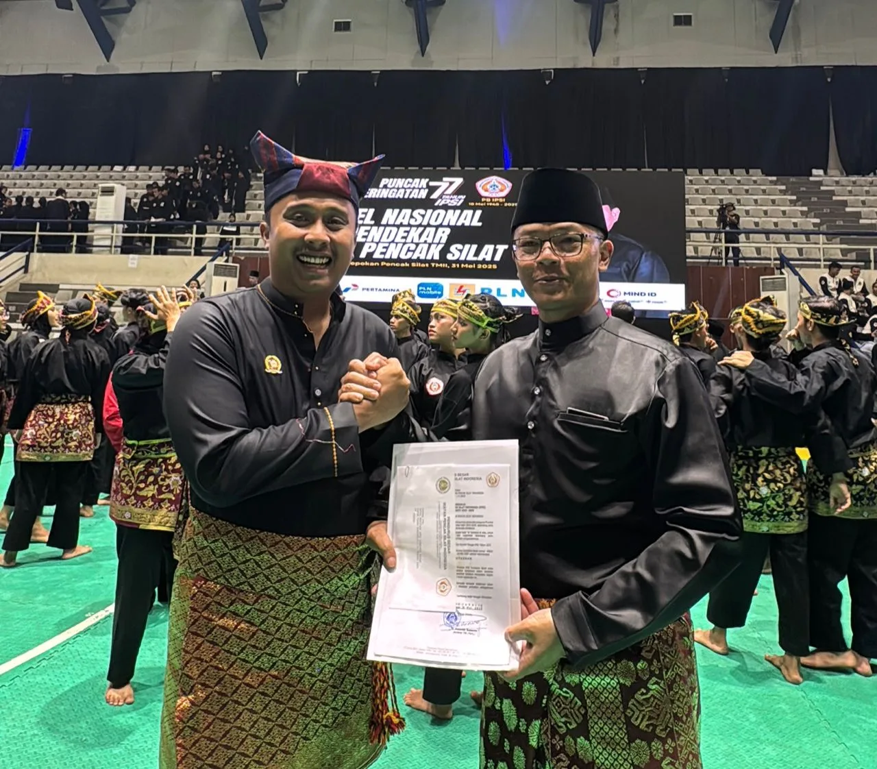 Prabowo Sahkan Pimpinan IPSI Sumbar, Vasko Bertekad Bawa Silat Minang ke Panggung Dunia