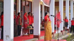 Ketua DPP PDIP bidang Perempuan dan Anak Bintang Puspayoga Pimpin Upacara Hari Pancasila di Manggarai NTT