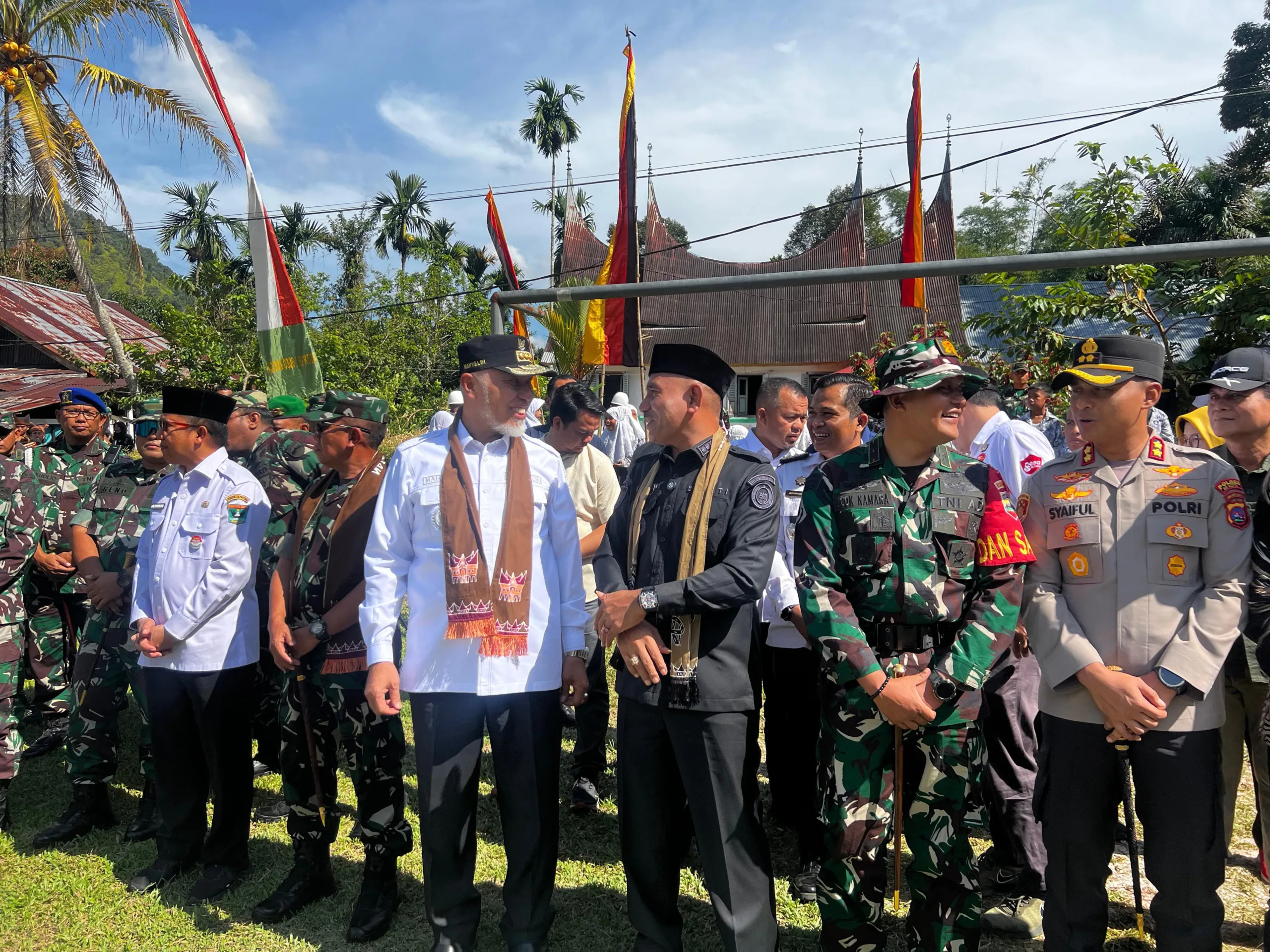TMMD Ke-124 Rampung, Mahyeldi Puji Peran TNI dalam Bangun Nagari Harau