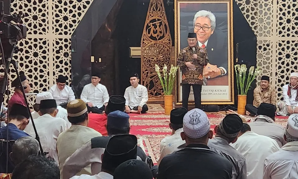 Jimly Asshiddiqie Ungkap Lima Legasi Akhirat Taufiq Kiemas