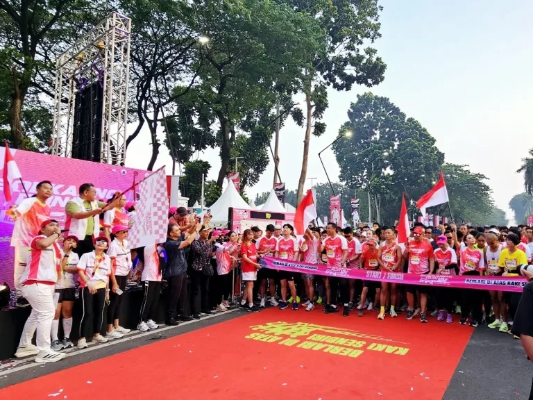 Pentolan PDIP Turun Gunung Ramaikan Soekarno Run 2025 di Kota Solo