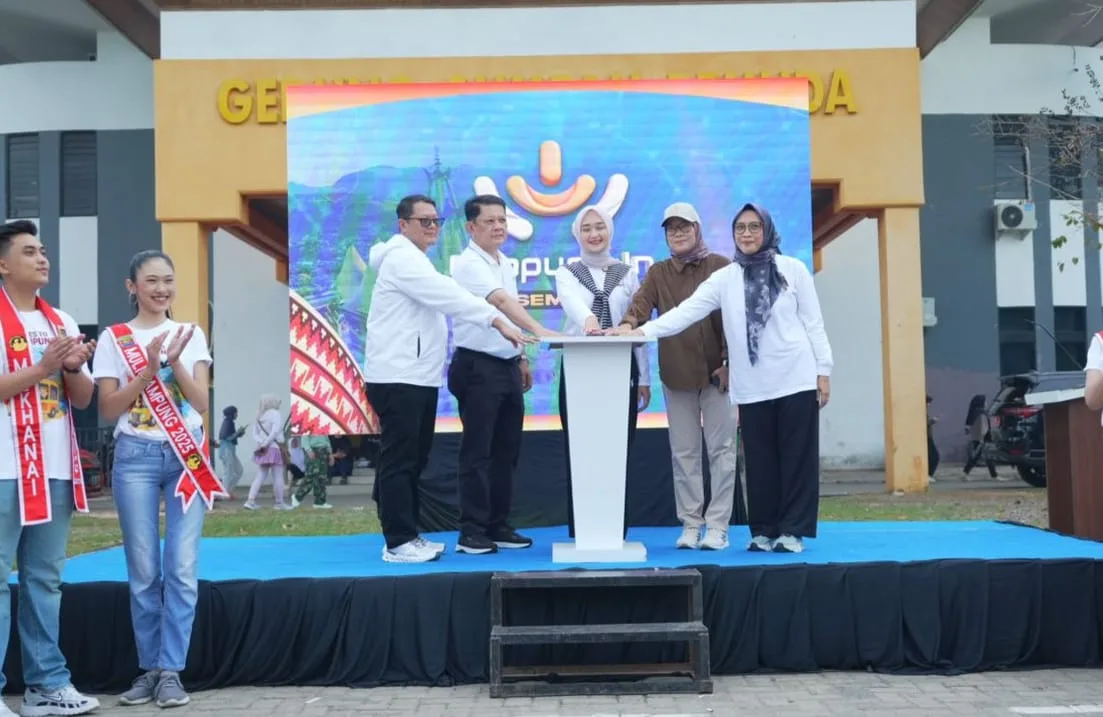 Diskominfotik DKI dan Bappeda Lampung Luncurkan Aplikasi Lampung-in