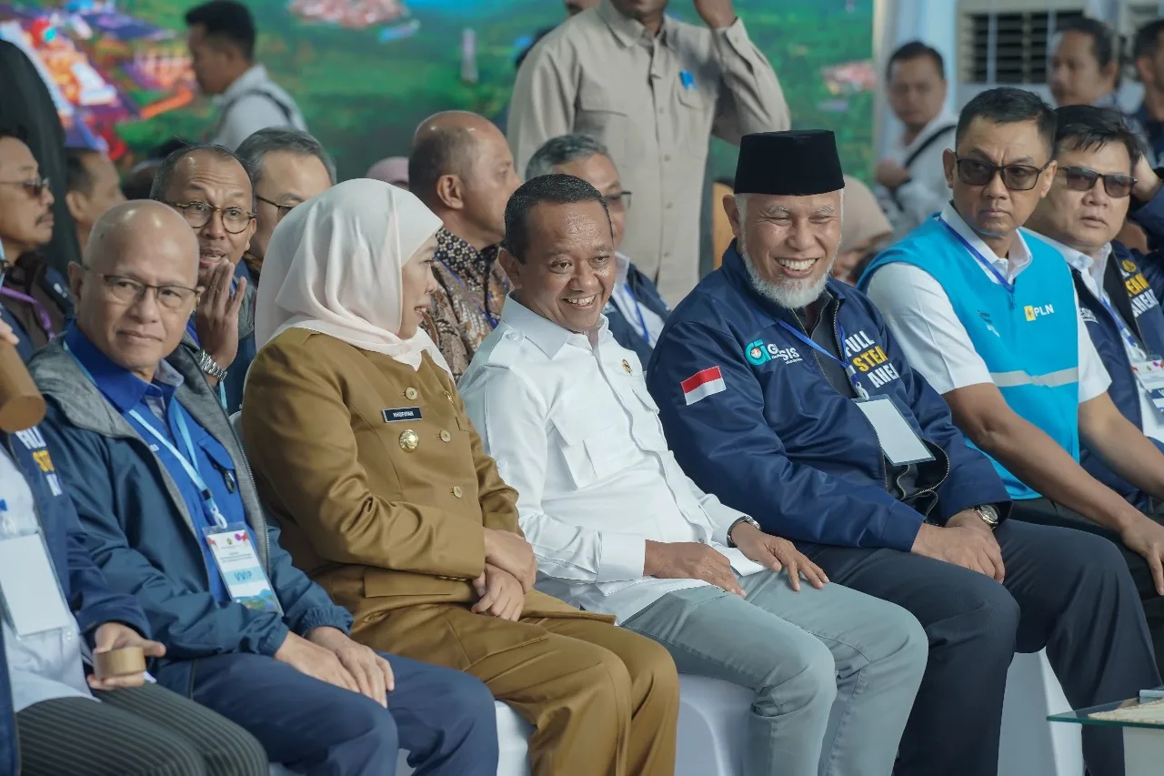 Gubernur Mahyeldi Hadiri Peresmian Pembangunan PLTP Muara Laboh Unit-2