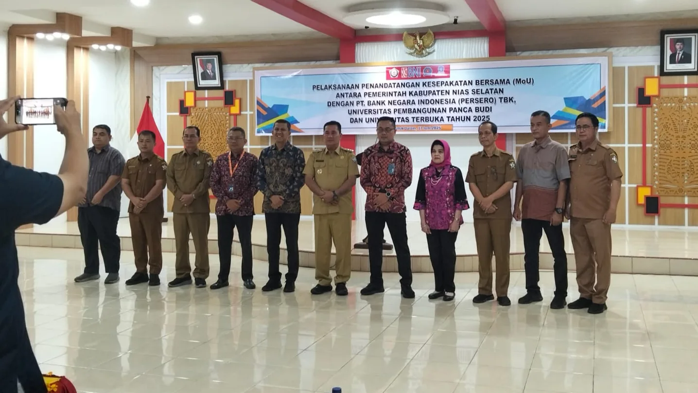 UT Medan dan Nias Selatan Resmikan Kerja Sama Peningkatan SDM