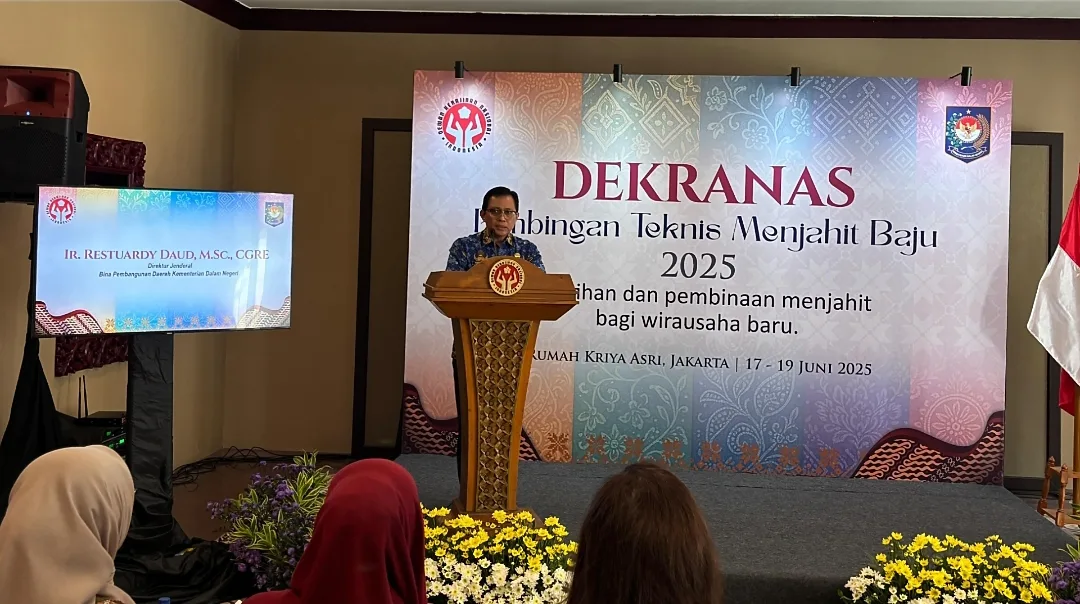 Bimtek Menjahit: Sinergi Kemendagri dan Dekranas Dukung Ekonomi Kerakyatan