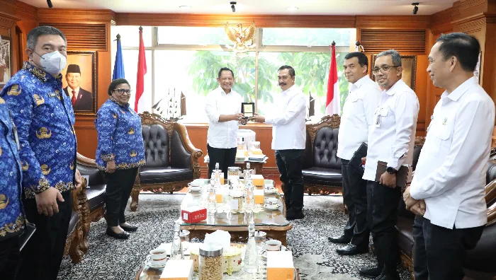 Menteri Imipas Jajaki Sejumlah Kerja Sama Strategis dengan Mendagri