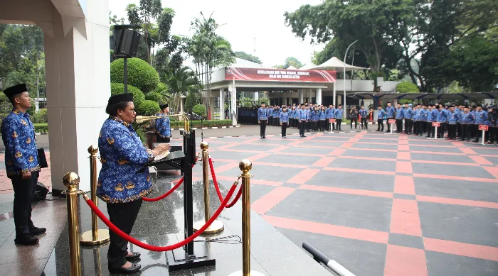 Pimpin Upacara Harlah Pancasila, Wamendagri Ribka: Kemajuan Tanpa Arah Idiologis akan Mudah Goyah