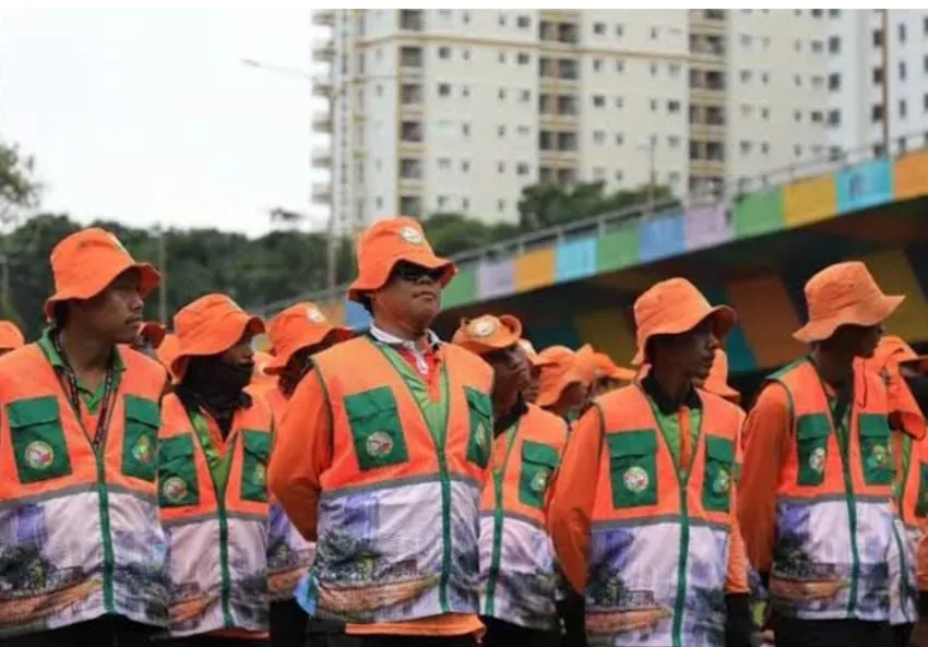 Dinas Lingkungan Hidup DKI Kerahkan 1.262 Personel Kebersihan di Hari Bhayangkara ke-79