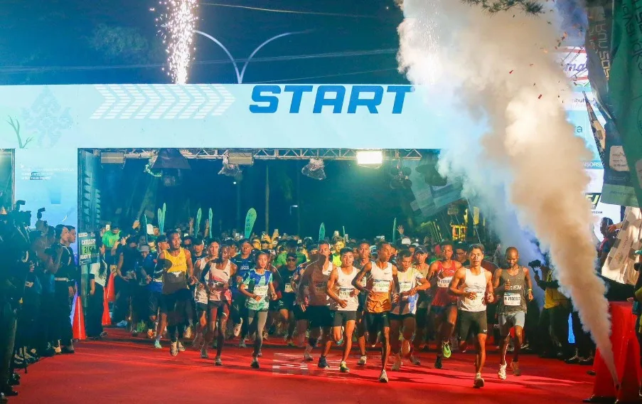 Riau Bhayangkara Run 2025 Sukses Mengerek Perekonomian Riau dengan Ribuan Peserta