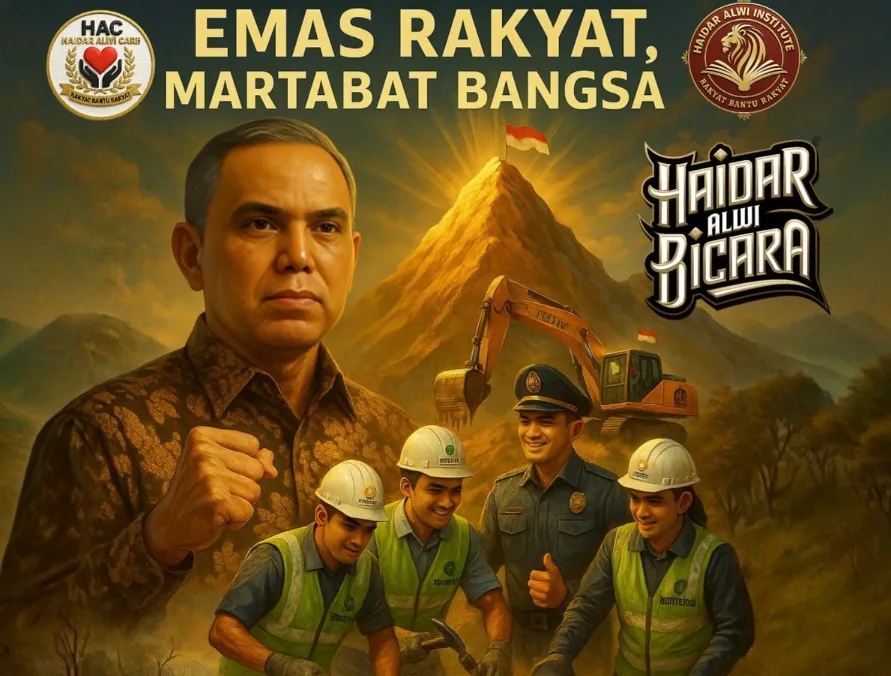 Haidar Alwi Dukung Tambang Rakyat NTB: Harus Dicontoh Secara Nasional