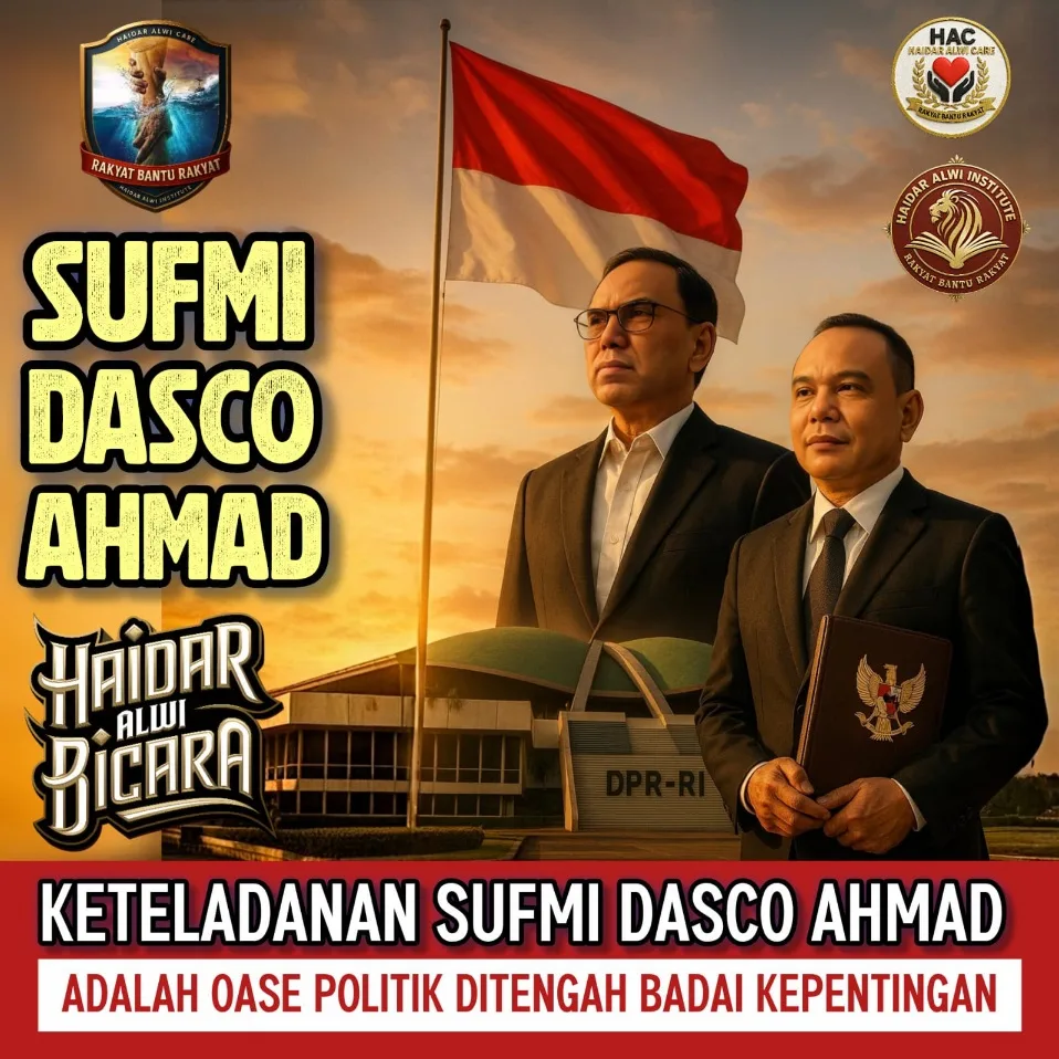 Haidar Alwi Puji Sufmi Dasco: Tokoh Politik yang Dibutuhkan Dunia