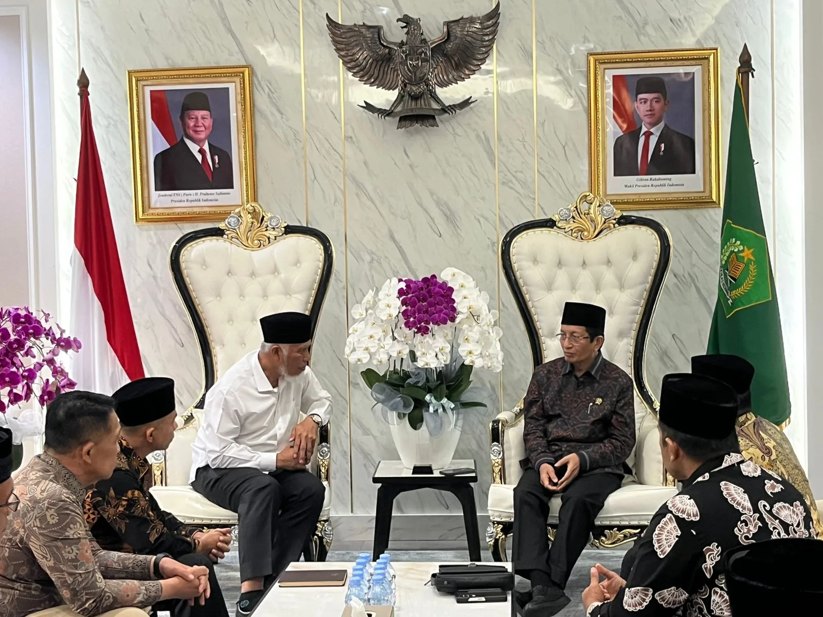 Gubernur Mahyeldi Temui Menag di Jakarta: Dorong Wakaf Produktif dan Usulkan Sumbar Tuan Rumah Rakernas Asrama Haji