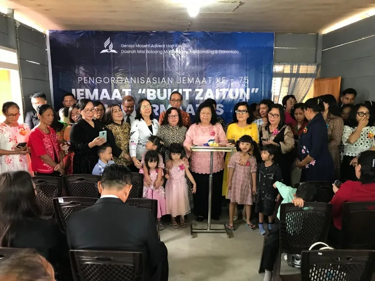 Berlangsung Khidmat, Pengorganisasian Jemaat ke-75 Gereja Masehi Advent Hari Ketujuh