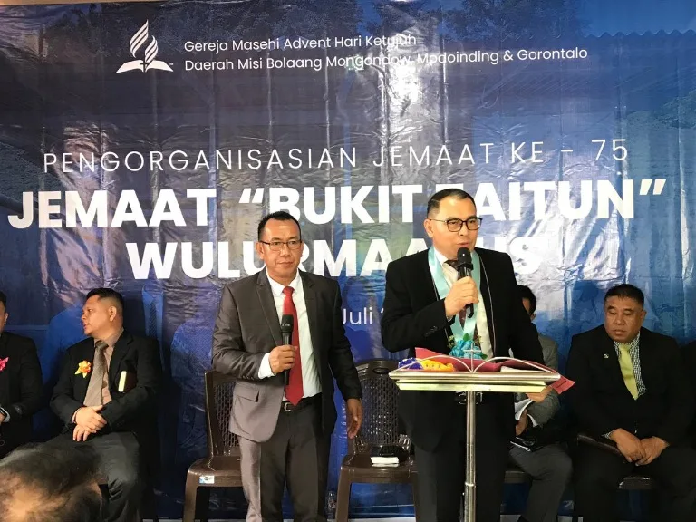 Berlangsung Khidmat, Pengorganisasian Jemaat ke-75 Gereja Masehi Advent Hari Ketujuh