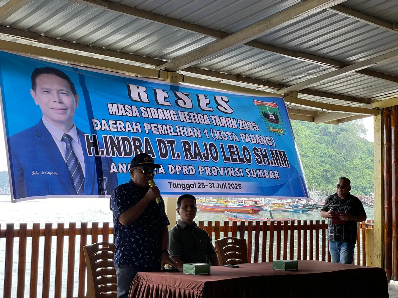 Indra Dt. Rajo Lelo Serap Aspirasi Warga Gates Nan XX dalam Kegiatan Reses DPRD Sumbar