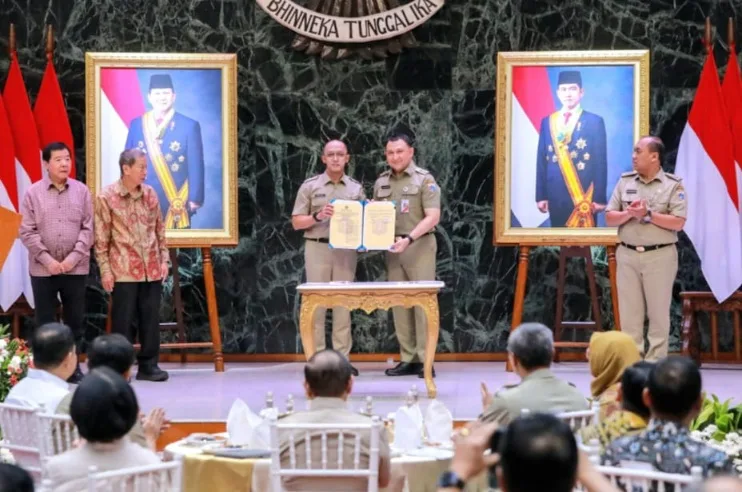 Para Pengembang Pemegang Izin Serahkan 45 Fasos dan Fasum kepada Pemprov DKI Jakarta