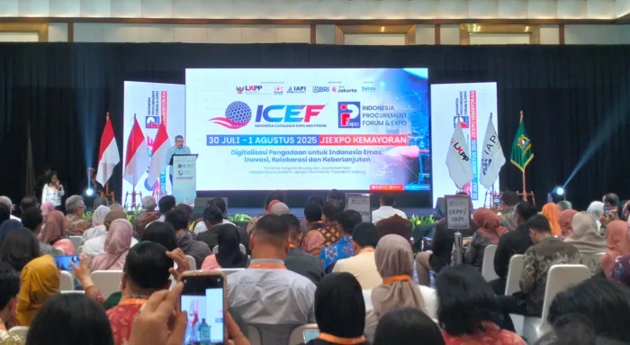 Dorong Percepatan Pertumbuhan Ekonomi 8 Persen Lewat Digitalisasi Pengadaan, Kadin dan LKPP Gelar ICEF-IPFE 2025