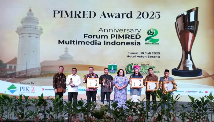 55 Tokoh, Pimpinan Lembaga dan Instansi Dinobatkan Sebagai Peraih Penghargaan Pimred Award 2025