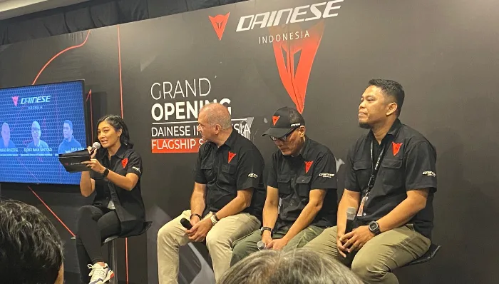 Lirik Besarnya Potensi Pasar Motor Indonesia, Dainese Buka Falgship Store Pertama di Indonesia