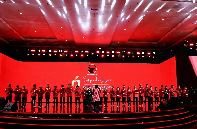 Daftar 37 Pengurus DPP PDIP 2025-2030 yang Dilantik Megawati