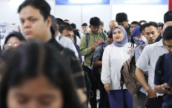 1.367 Pencari Kerja Terserap dari Job Fair Disnakertransgi DKI Jakarta
