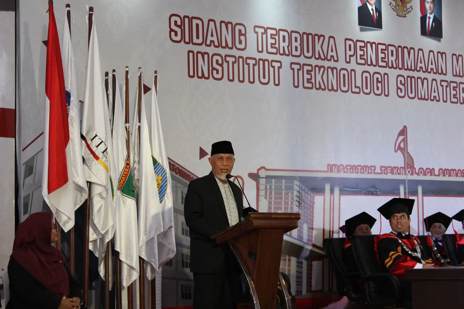 Gubernur Mahyeldi Ajak Mahasiswa Sumbar di ITERA Belajar Serius untuk Membangun Daerah