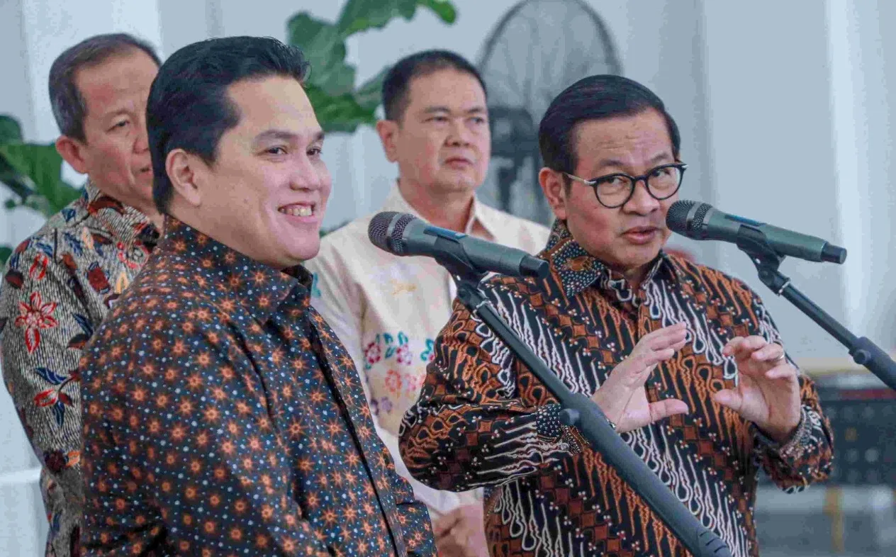 Gubernur Pramono dan Erick Thohir Bertemu Membahas Sepak Bola