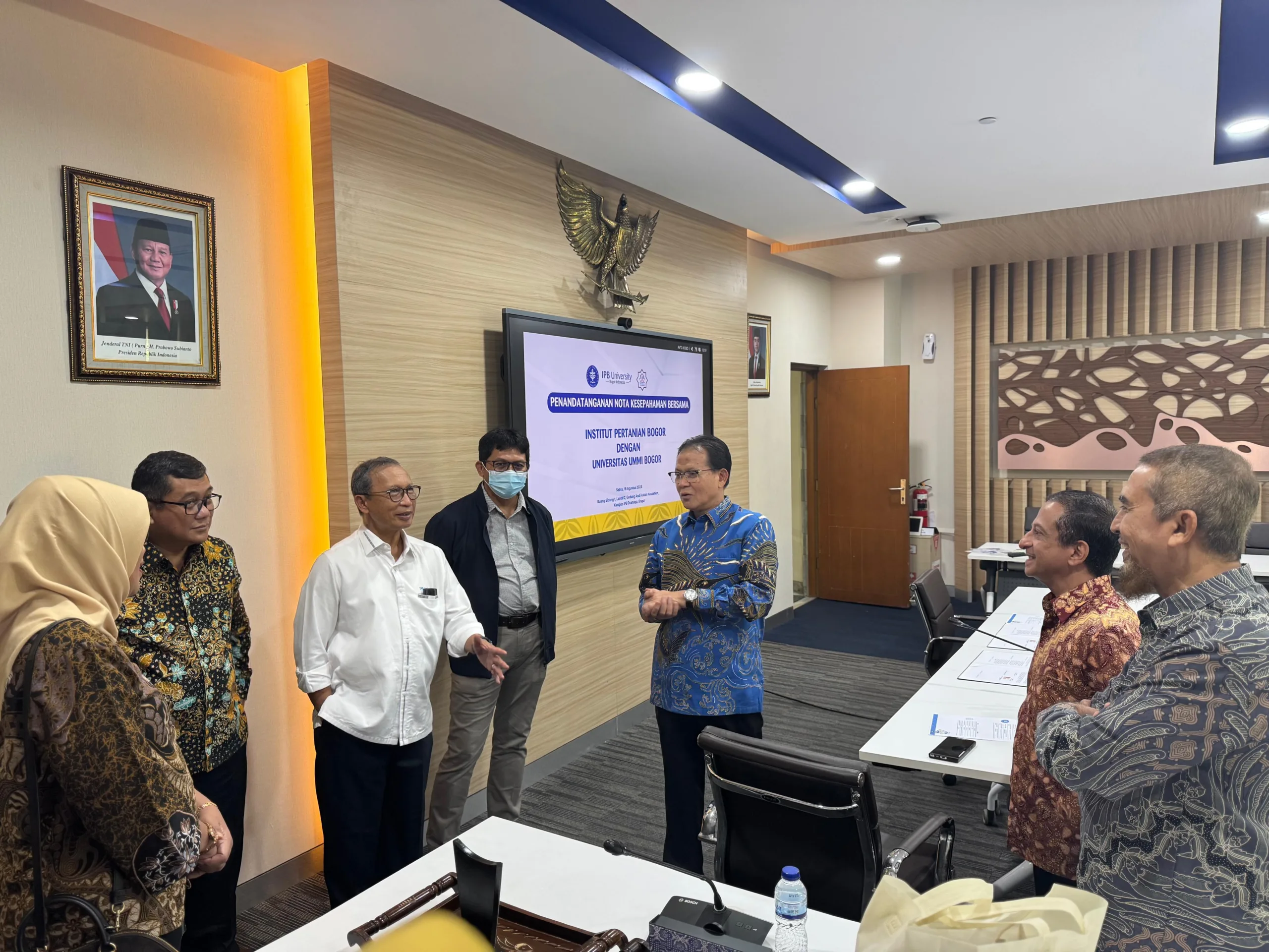 UNMI dan IPB University Tandatangani MoU: Sinergi untuk Memajukan Pendidikan Tinggi Indonesia