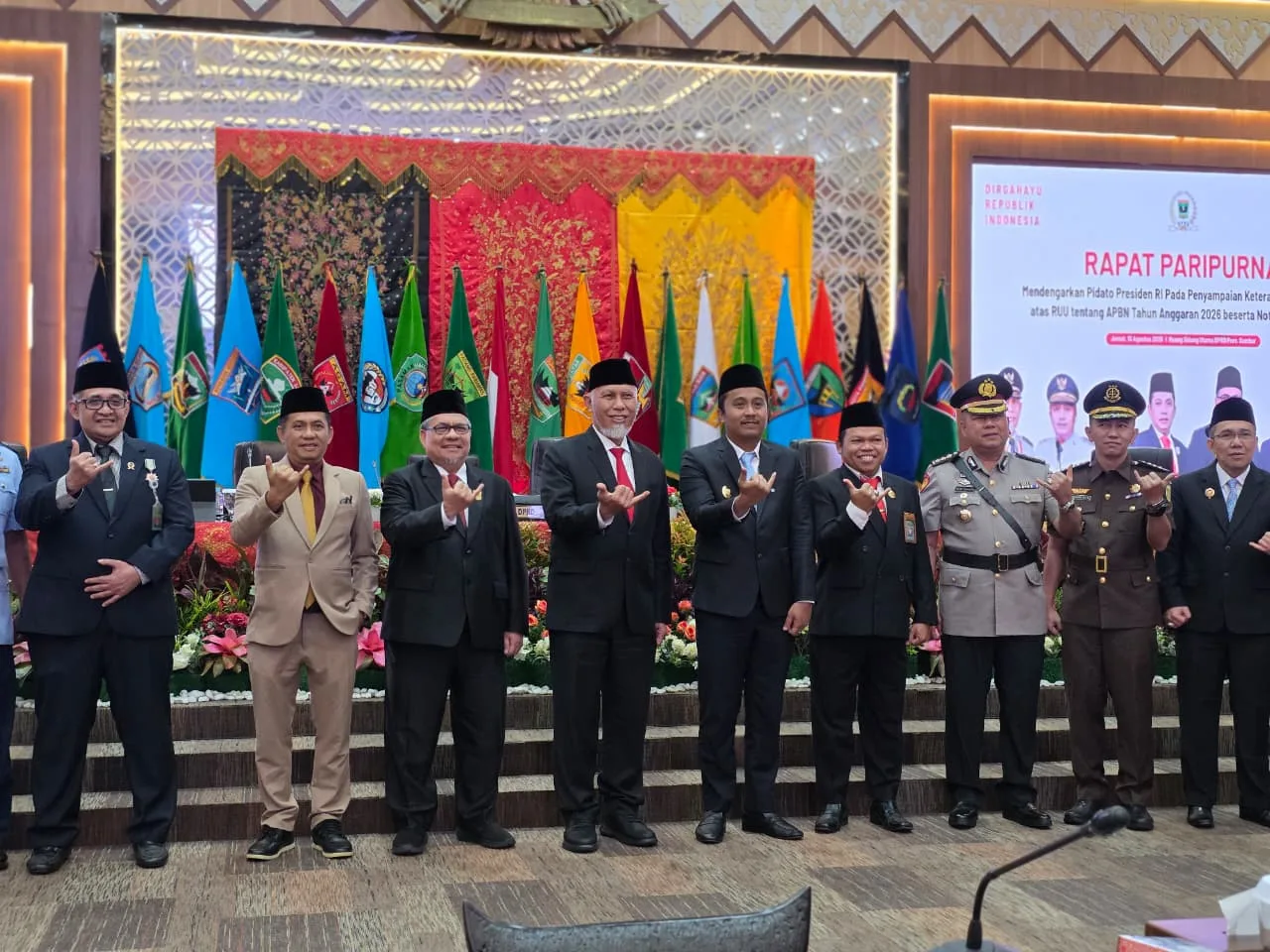 Gubernur Mahyeldi: Pesan Presiden Harus Menjadi Acuan Sumbar dalam Menyusun Program Daerah