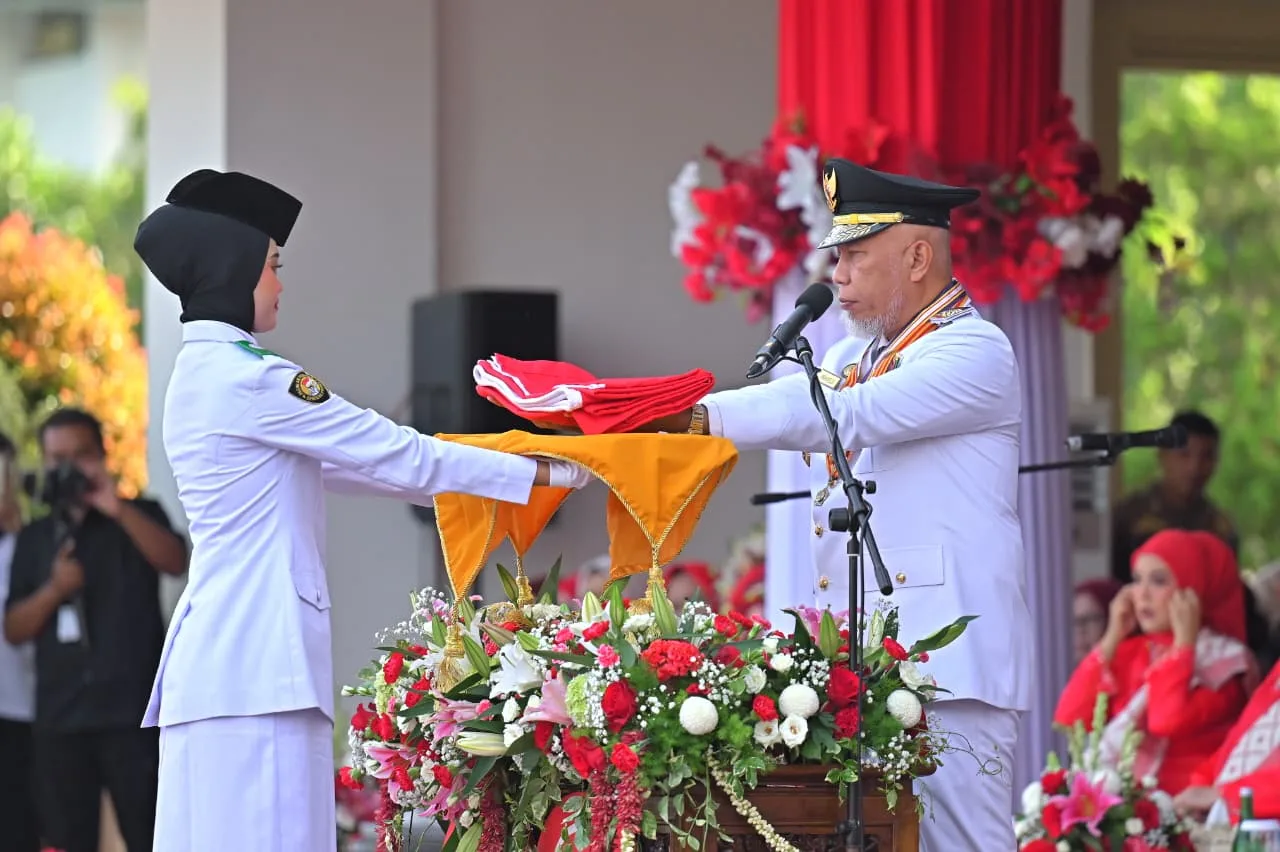 Peringatan HUT ke-80 RI di Sumbar: Gubernur Mahyeldi Ajak Masyarakat Kokohkan Persatuan Menuju Indonesia Emas