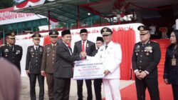 Bupati Jon Firman Pandu, Bertindak Sebagai Inspektur Upacara HUT RI Ke 80