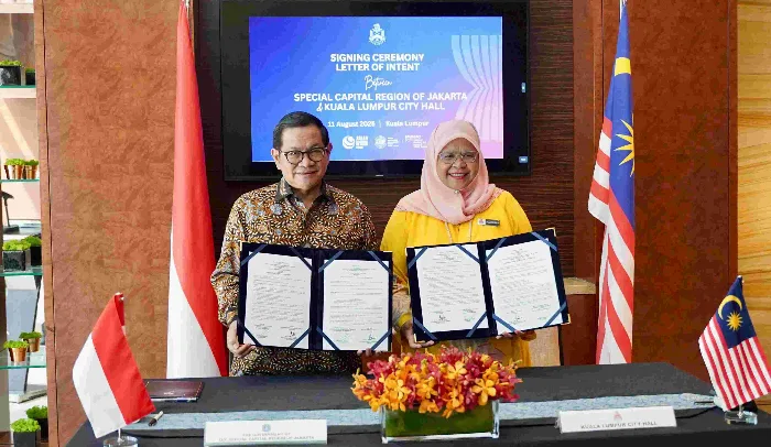 Jakarta dan Kuala Lumpur Resmi Jalin Kemitraan sebagai Sister City