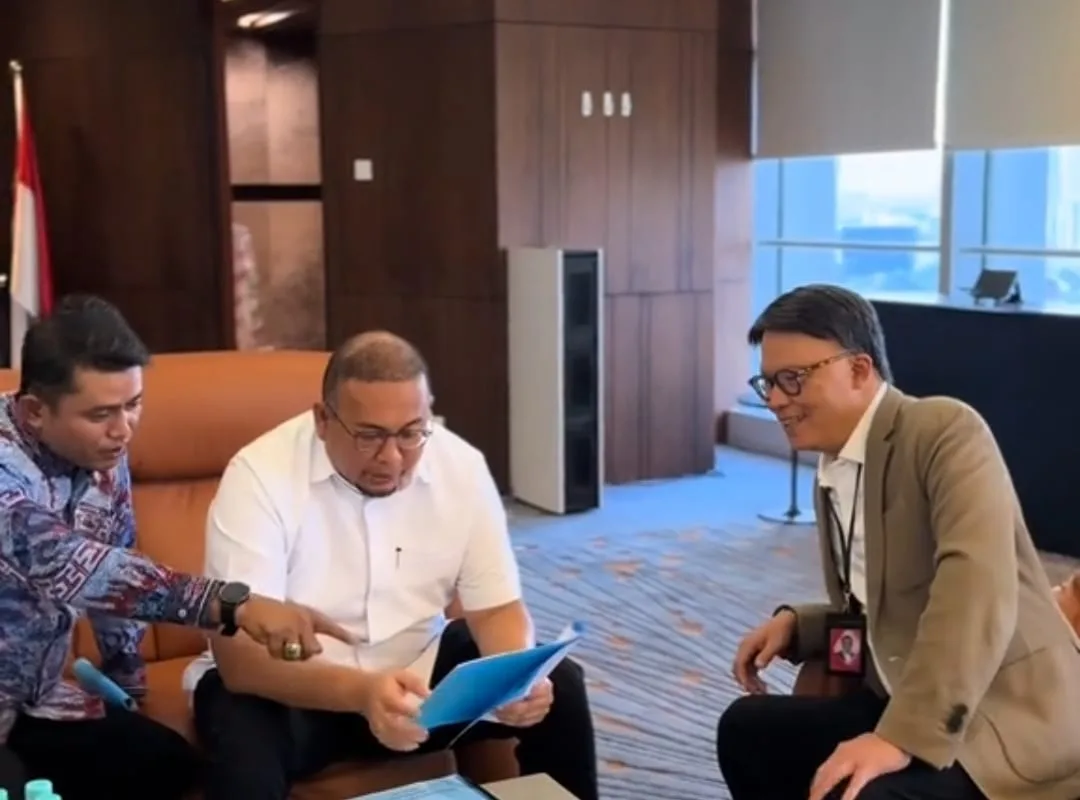 Bupati Solok Dampingi Andre Rosiade Usulkan Tambahan 6 Tower BTS Telkomsel