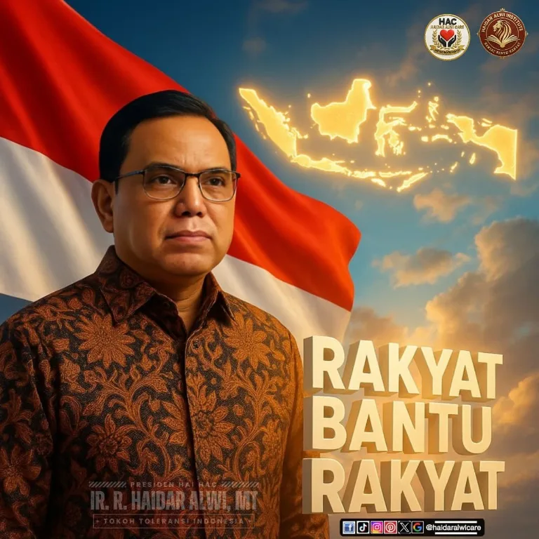 Maulid Nabi 1447 H, Haidar Alwi: Cinta Rasul, Etika Politik, dan Kerja Sosial